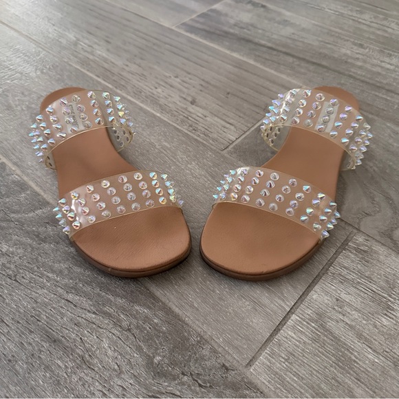 Steve Madden Iridescent Blizie Sandals - Picture 4 of 11